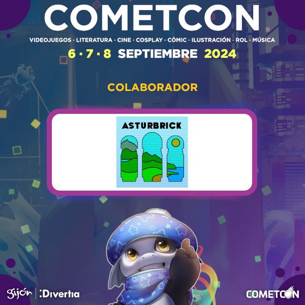 CometConES's tweet photo. ¡Amantes de los Legos! ✨Os convocamos ✨

Este año, como os gusta tanto, ampliamos con dos dioramas nuevos la zona, ¿de qué creéis que serán?

Gracias a @asturbrick por hacerlo posible un año más 💖

#CometCon2024 #DivertiaGijon #Legosdiorama #legoespaña #instalego #legoasturias https://t.co/ARM9KPoenJ