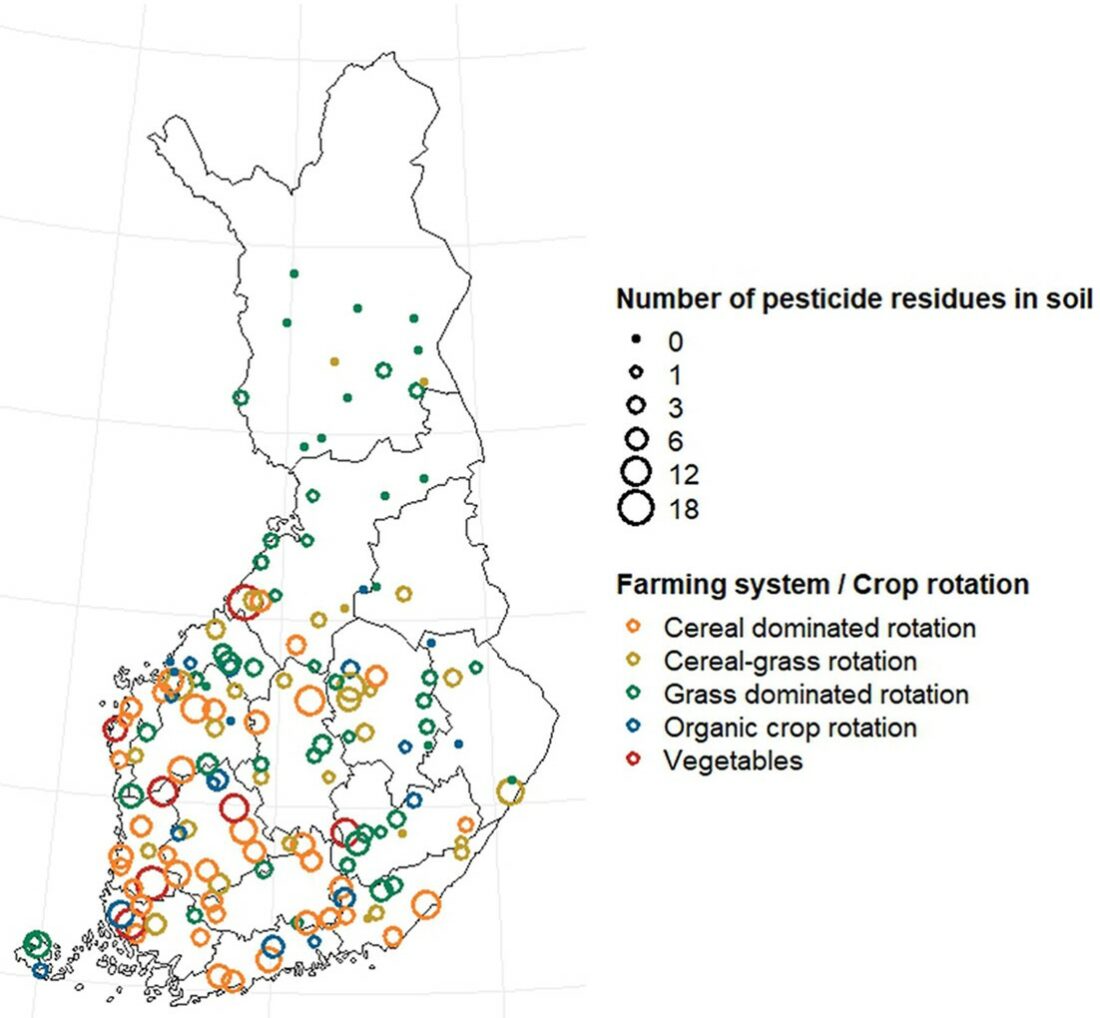 Luomutuotanto on Suomessakin erinomainen keino vähentää maaperän kemikaalikuormitusta ja  haittoja, joita tavanomaisesta viljelystä voi aiheutua viljelymaan eliöille.

luomuinstituutti.fi/luomupeltojen-…
