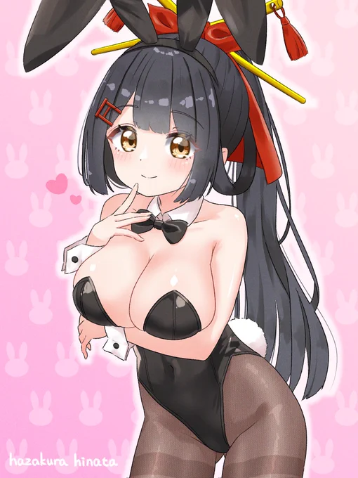 バニーこよみちゃん#バニーの日 #イラスト 
