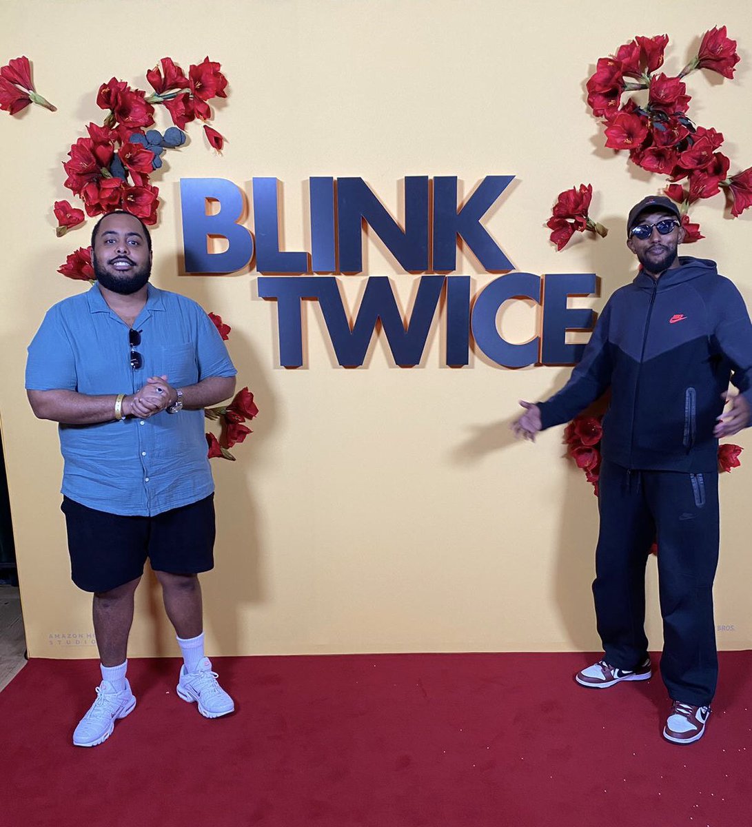 SmallTimeCritic's tweet image. We had the pleasure of being invited to #BlinkTwiceMovie last night. Huge thanks to @WarnerBrosUK for a fantastic screening!!!