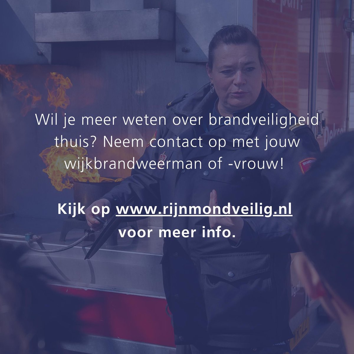 Weet je wat de wijkbrandweervrouw <a href="/amandeltje2/">Wijkbrandweervrouw Amanda</a> doet en wat zij voor jou kan betekenen? #brandweer #Barendrecht #vrijwilligebrandweer #VRR #preventie #voorlichten #informatie
