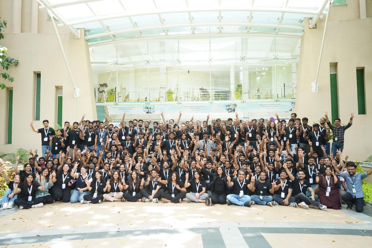 Infosys's tweet photo. The #HackWithInfy2024 Grand Finale concluded with a day filled with electrifying performances and camaraderie.

Winners - Ritesh Baindara | Abhikant Kumar | Saurav Rawat | Saroj Kowshik Garapati

1st Runners Up - Bandi Leela Ganga Shanmukha Prajna | Abhishek Pandey | Aditya garg | Sanskar Jaiswal | Somdeep Misra

2nd Runners Up - Aayush Gupta | Virag Jain | Khushi Jain | Nishant Pundlik Gore | Siddhant Sudesh Chalke

Champion of Champions - Pavan Manish Devulapally

#Hackathon#ForwardWithInfosys#Coders