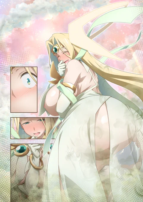 サンプルページの続きです次で女神様キャラのサンプルは最後になります 