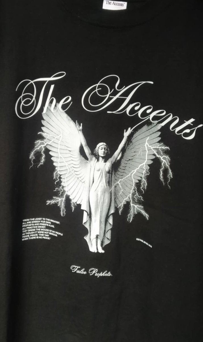 MosaMart's tweet photo. hello! I am selling this tee from THE ACCENTS (false prophet)
It is XL on tag, bought it for 799 but price is negotiable.
MOP: Gcash
MOD: SDD / J&amp;T. Can do meet up around QC
RFS: Ordered the wrong size 
tags: QC Tees tshirt Graphic tee shirt top men PH https://t.co/skTMGV3H8i