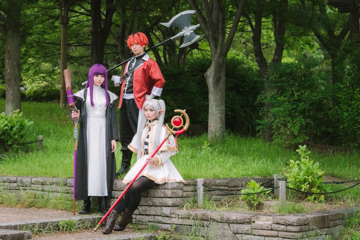 <a href="/tsuvi1120/">つばさ📸</a> 【 #コスプレ 】

葬送のフリーレン

       ∘.🌿フリーレン一行🌿.∘

 #Cosplay 
 #葬送のフリーレン 
 #フリーレン 

フリーレン <a href="/co_0921/">きゃな</a> 
フェルン <a href="/____umi___/">Umi 🌙</a> 
シュタルク <a href="/momiji_momijiA/">momijiA٩( 'ω' もみじ</a> 

photo <a href="/tsuvi1120/">つばさ📸</a>