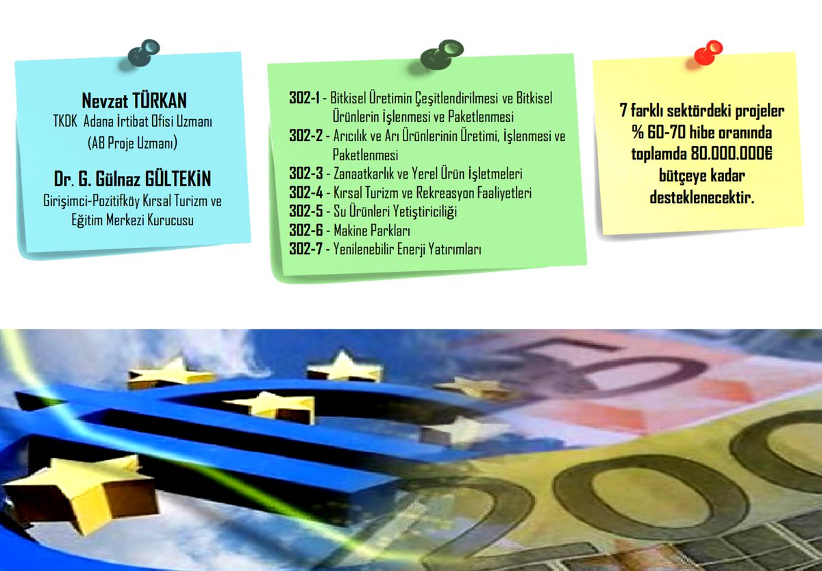 22.08.2024 Perşembe saat 13.30'da <a href="/Adana_Bld/">T.C. Adana Büyükşehir Belediyesi</a> Meclis Salonu'da Adana Turizm Birliği liderliğinde; Ücretsiz olarak düzenlenecek  🇹🇷🇪🇺 AB Kırsal Kalkınma Destekleme Programı Tanıtım Seminerine davetlisiniz🌟

Katılım kaydı için online başvuru formu: rb.gy/5dshb0