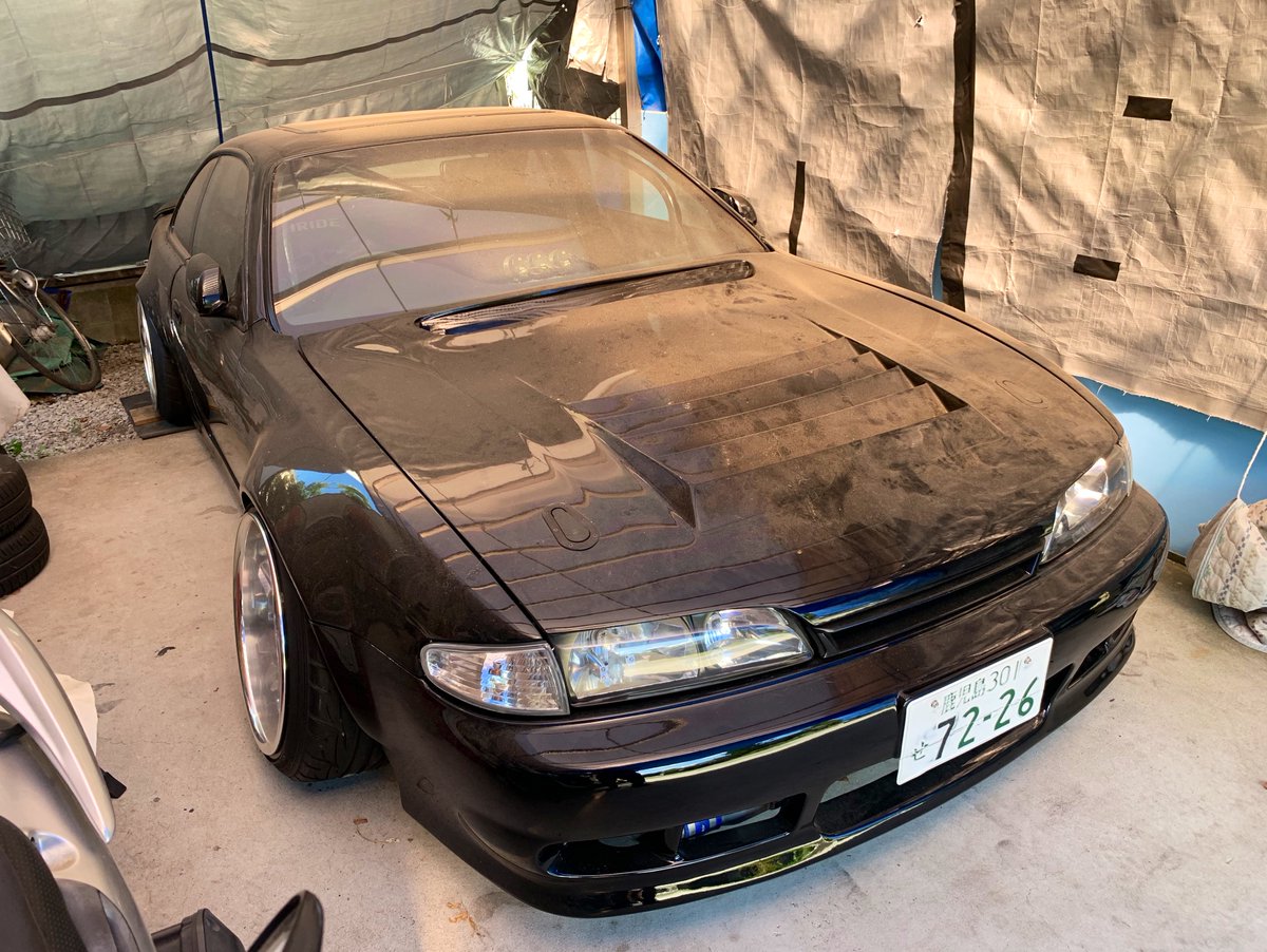 umarudaibu's tweet image. シルビアまだ持ってました
車検切れて8ヶ月ぶりに洗車