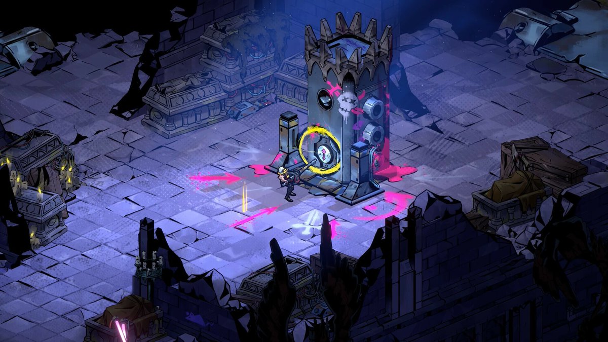 Zelphyrnia's tweet photo. Trailer #JV🕹️
@thunderfulgames et @studiofizbin présentent l’Action #Medievalpunk #Roguelike : #Reignbreaker 🎞️
✅Sortie prévue sur #PC-#Steam🎮
📽️➡️https://t.co/m0awCTIcpZ
#Jeuxvideo #Games #Videogames #Indie #Indiegame #Indiedev #gamedev #gaming #gamescom https://t.co/YLfsJtDbMt