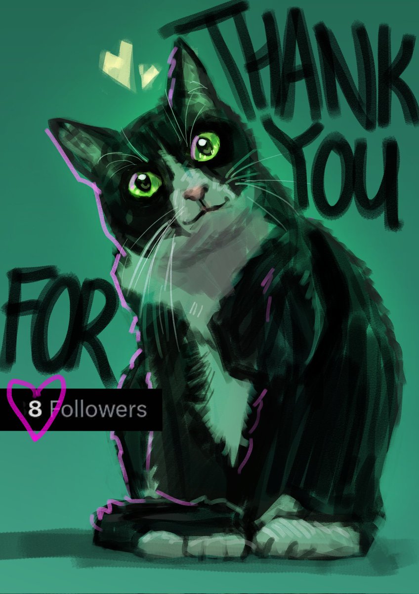 Thank you for 8 followers <3