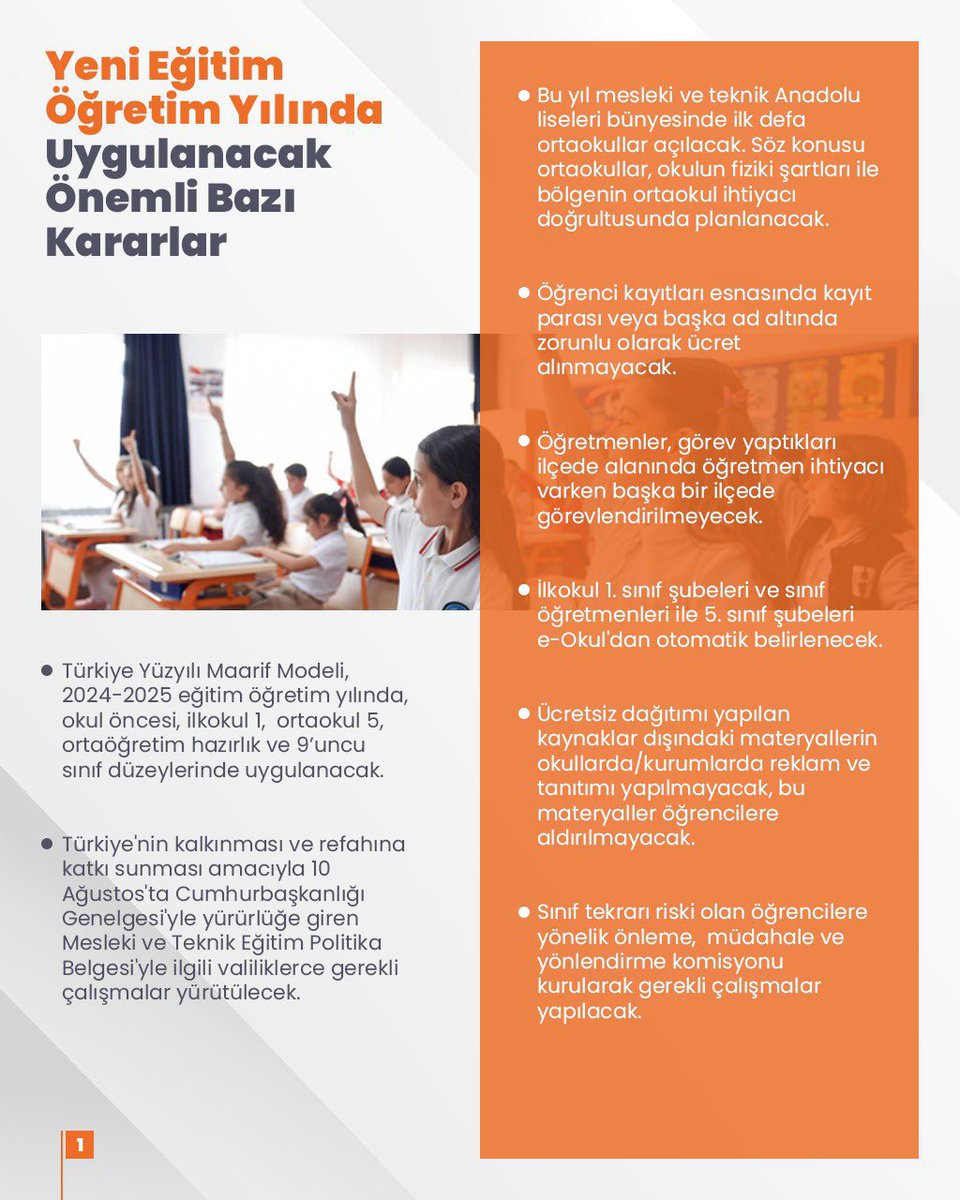 yaarkaan's tweet photo. Yepyeni ufuklarla ve heyecanla 2024-2025 Eğitim Öğretim yılına hazırız. https://t.co/rnYGOasaRG