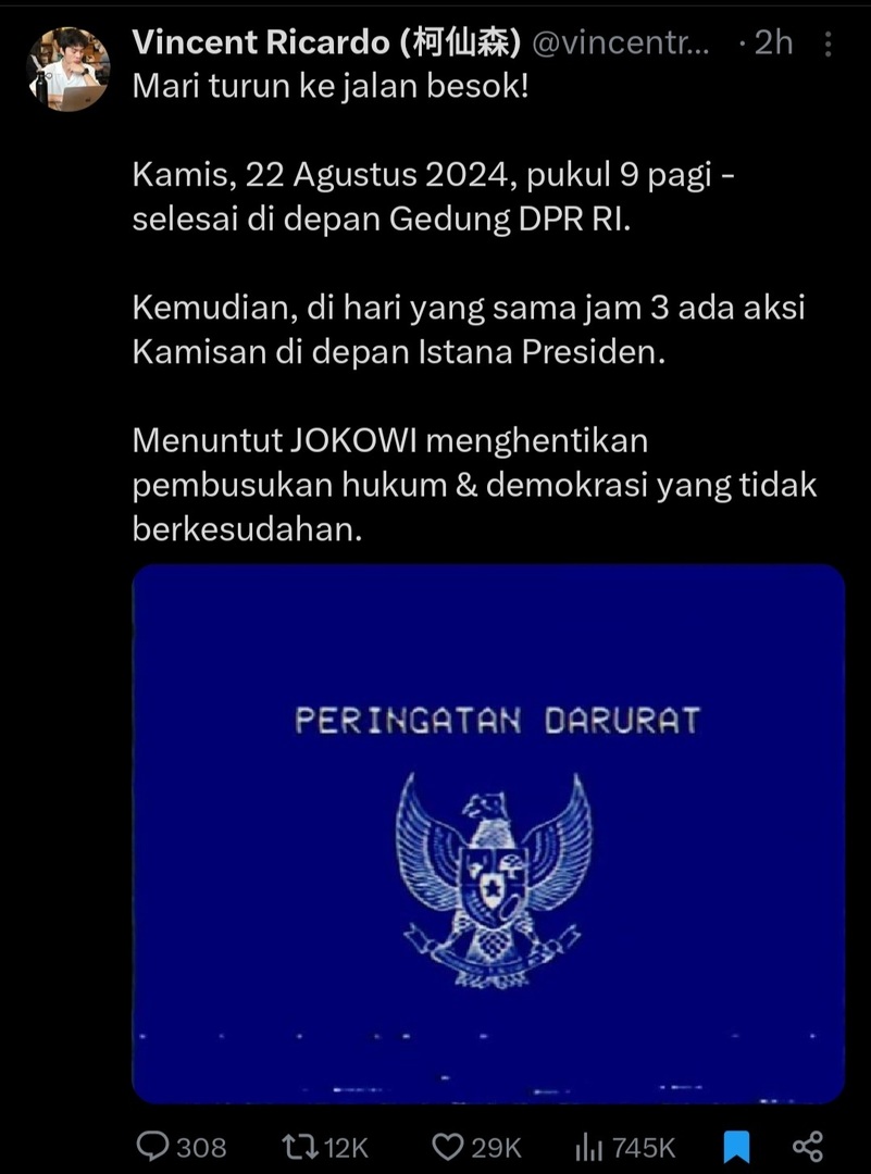 tanyarlfes's tweet photo. 💚 STAY SAFE BUAT KALIAN YANG TURUN KE GEDUNG DPR BESOK! 

jangan lupa pake sunscreen dan reapply ya! https://t.co/DWAd4HVUQa