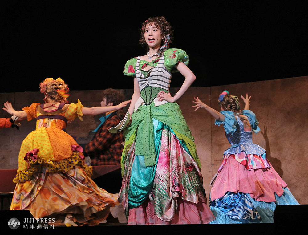 ミュージカル「モーツァルト！」のゲネプロでの真彩希帆さんです。 #真