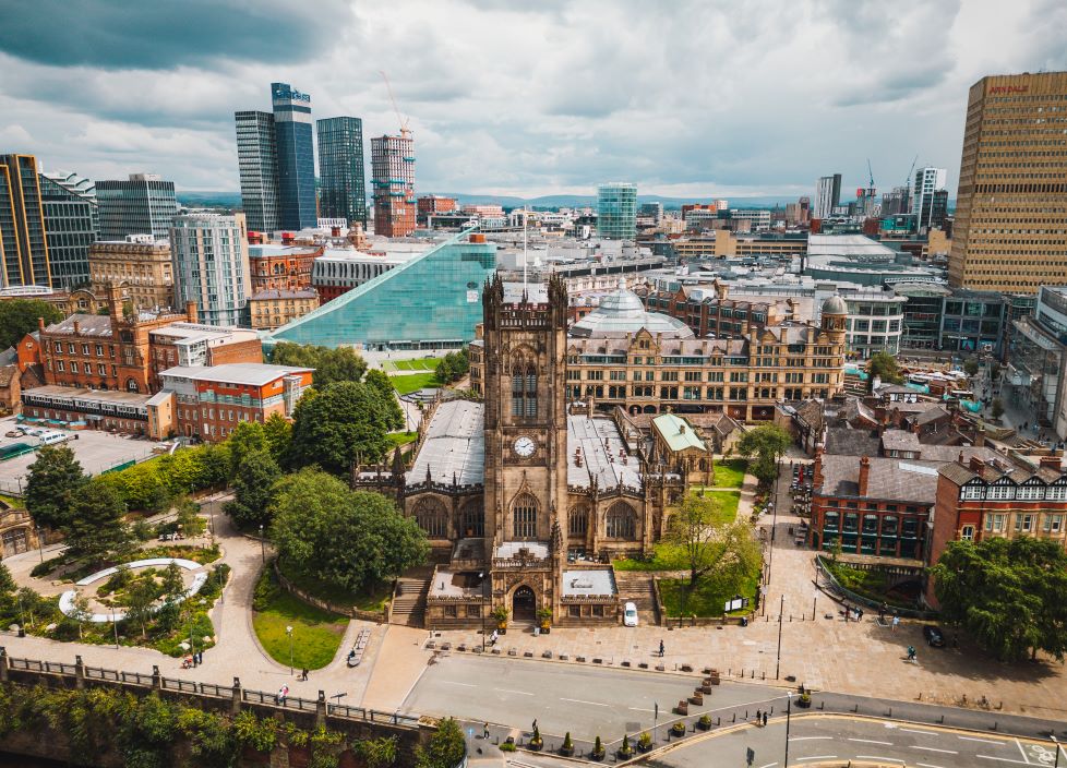ManCathedral's tweet photo. The Manchester Cathedral Poetry Competition is back for 2024! This year the competition has an ecopoetry & place theme, responding to the mounting pressures of the climate emergency, tracing human influence on the environment. Submissions open 27 August https://t.co/AX03hlmMRn https://t.co/kn5EvWDZai