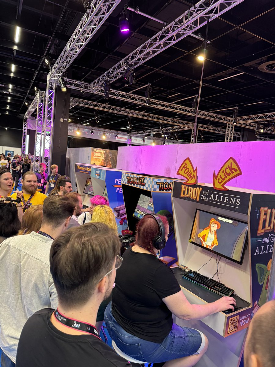 Come and PLAY Elroy at #GamesCom2024 🚀

We’re here: Hall 10.2, Booth F010g - E019 -  A16

#adventuregame #pointandclick #indiegame #gamedev
