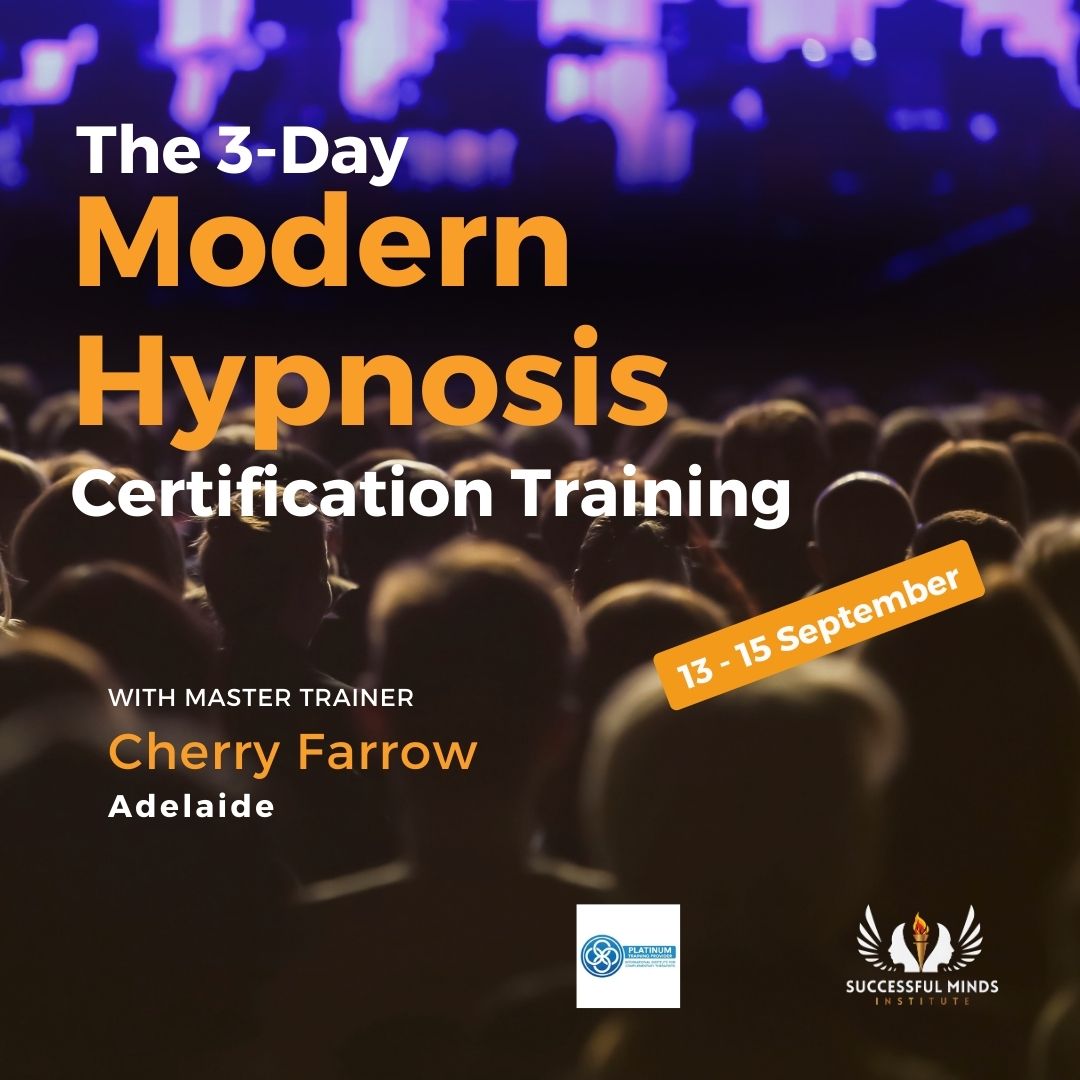 Realise your potential with Successful Minds Institute and join our 3-day hypnosis training: successfulminds.com.au/3-day-hypnosis…

❗ Next training: 13-15 September, in ADELAIDE