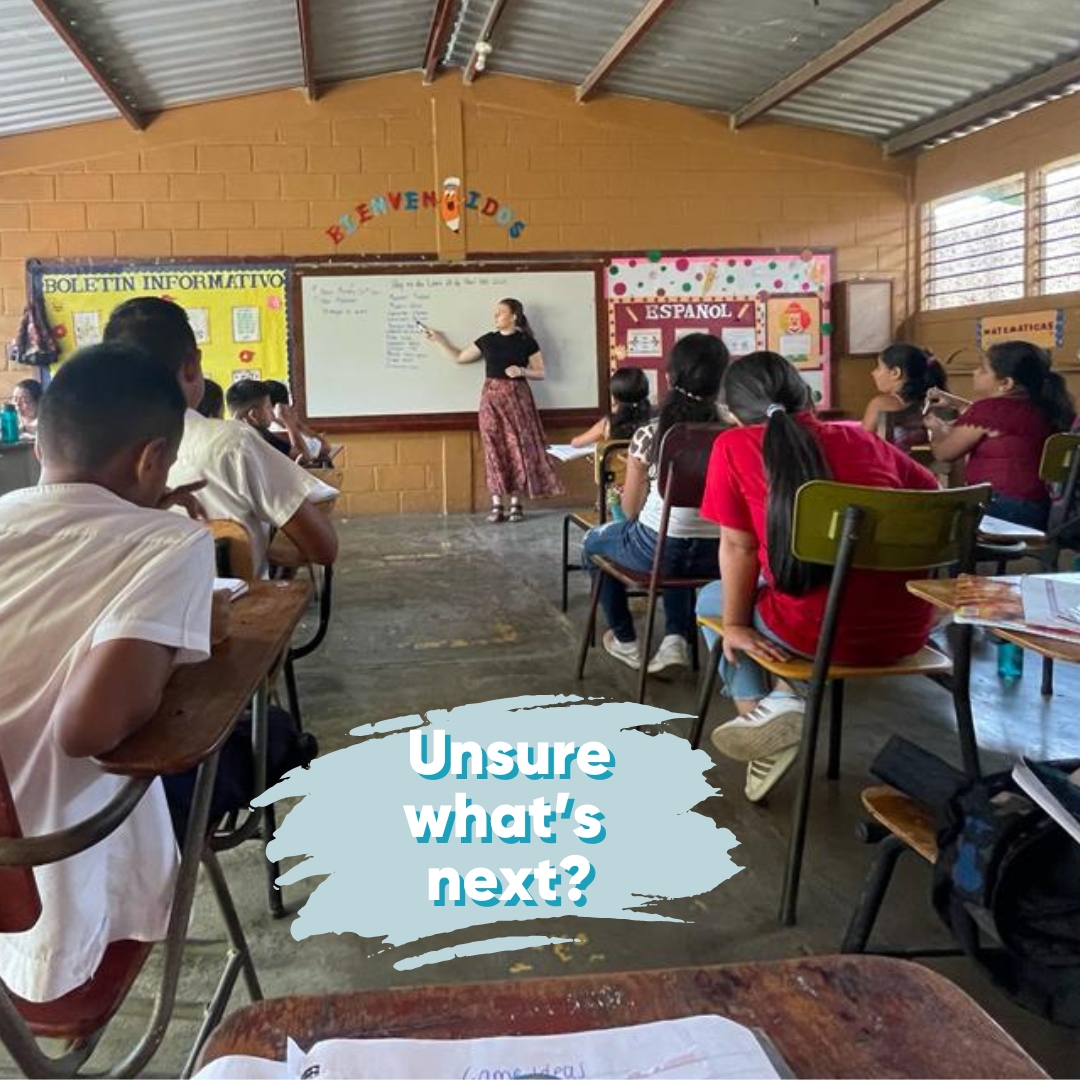 Didn't get the results you were hoping for?
Need to take a break from formal education?
Want an adventure that builds your skills and experience?

You can still apply for our 8 month program departing in January.✈️

 FIND OUT MORE☝️via the link in our bio.