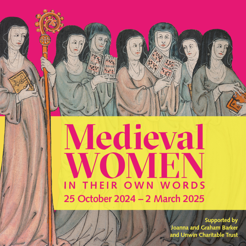 "I'd be mad not to see it."
Juana of Castile

Medieval Women: In Their Own Words
The British Library
25 October-2 March
blogs.bl.uk/digitisedmanus…