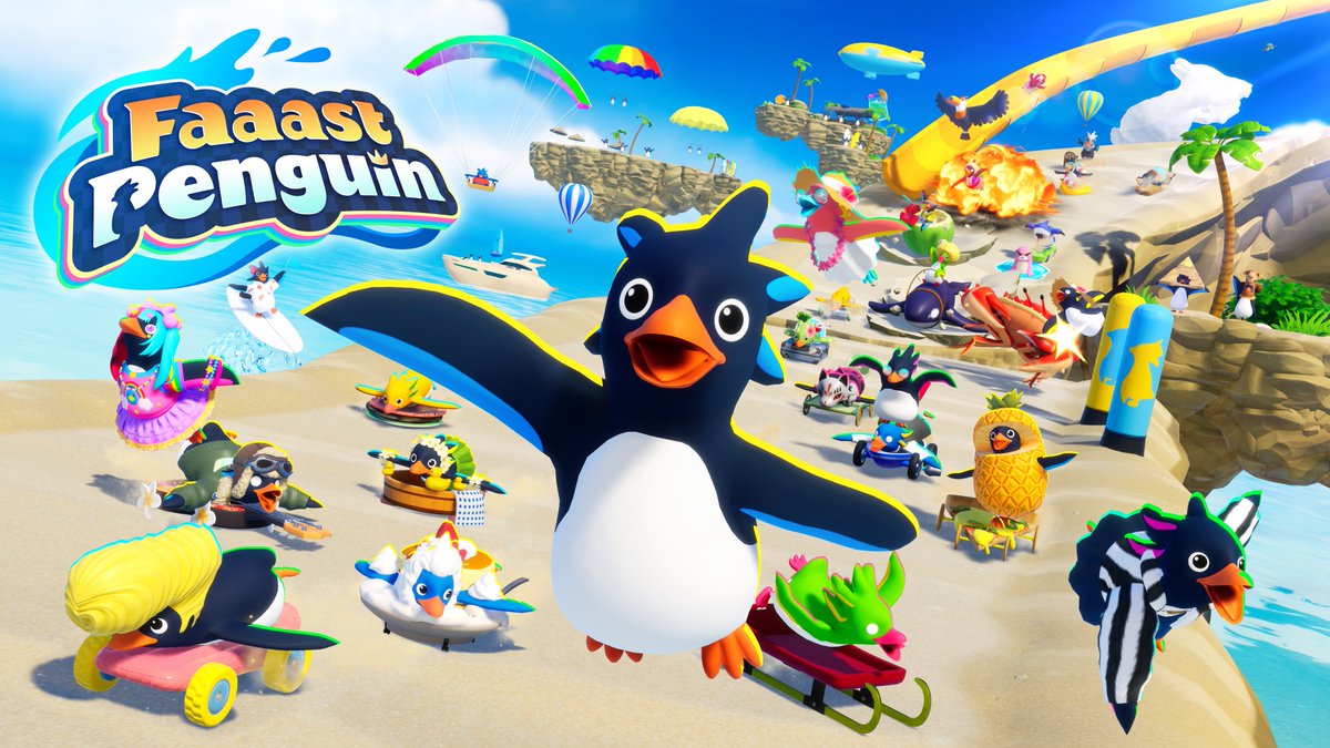 🐧 Nice to meet you!

This is the official account for """"Faaast Penguin,"""" which was first revealed at #gamescom2024 #FutureGamesShow ✨

The official website is now OPEN! faaast-penguin.com

We will continue to share updates, so please follow our account!