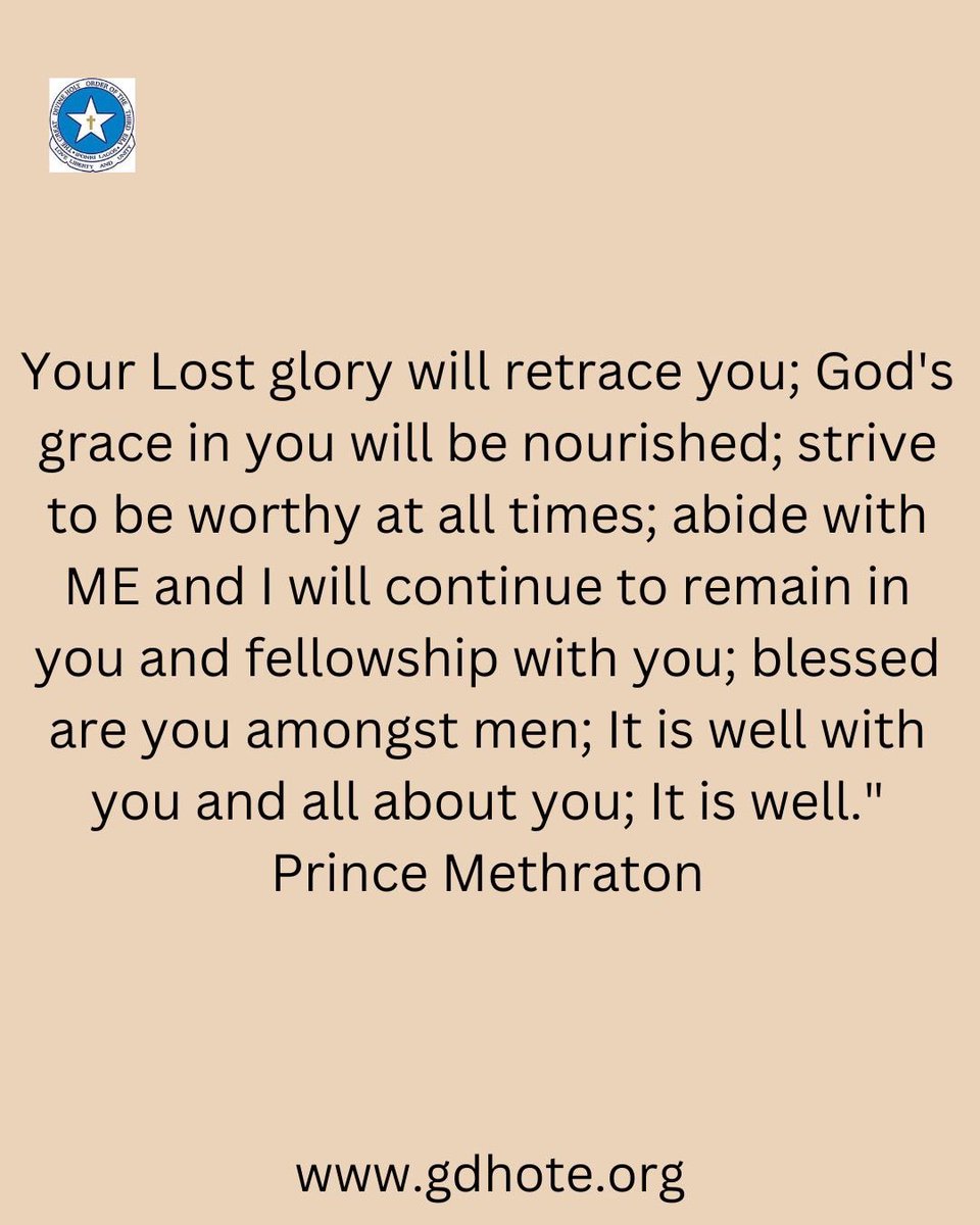 May God's grace and worthiness bestowed you be continually renewed, blossom and flourish. 
May you be worthy of  EL-EMMANUEL's covenant that He shall continue to abide in you and with you everlastingly. Amen.