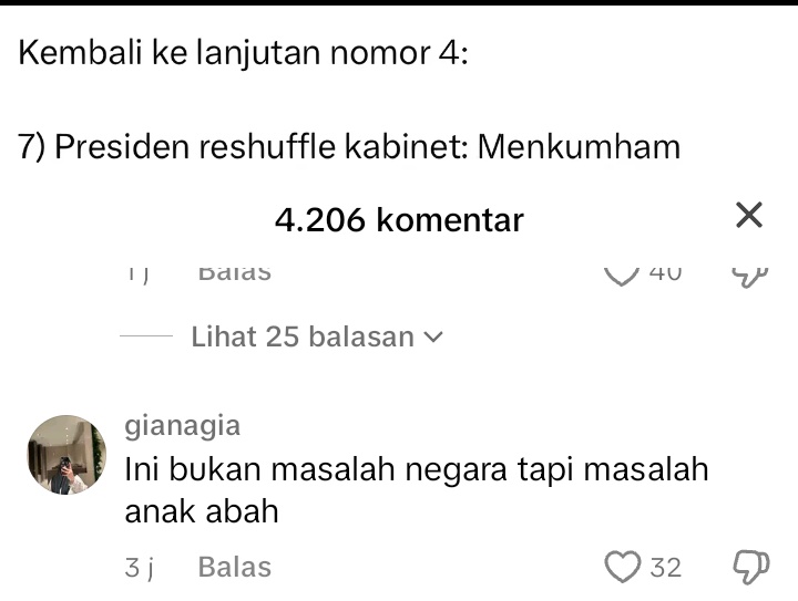 CAPEK BANGET GUE SAMA TIKTOD ANJING FAK NEGARA LO UDAH DIAMBANG JURANG NGENTOD. MASIH AJA LU 🫵