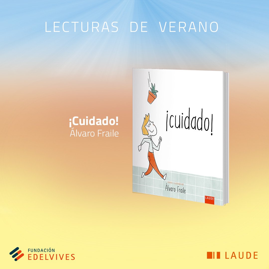 Ediciones Laude (@laude_ediciones) on Twitter photo ☀📚|¿Andar con cuidado o ser cuidadoso? ¿Ser precavido o estar atento?
<a href="/alvaro_fraile/">álvaro fraile</a> trae en "¡Cuidado!" un muestrario de situaciones de cuidado... para vivir cuidadosamente.
Y tú, ¿eres de los cuidadosos o de los precavidos?
Atención o cuidado aquí👉bit.ly/44zj8L0 ☀📚|¿Andar con cuidado o ser cuidadoso? ¿Ser precavido o estar atento?
<a href="/alvaro_fraile/">álvaro fraile</a> trae en "¡Cuidado!" un muestrario de situaciones de cuidado... para vivir cuidadosamente.
Y tú, ¿eres de los cuidadosos o de los precavidos?
Atención o cuidado aquí👉bit.ly/44zj8L0