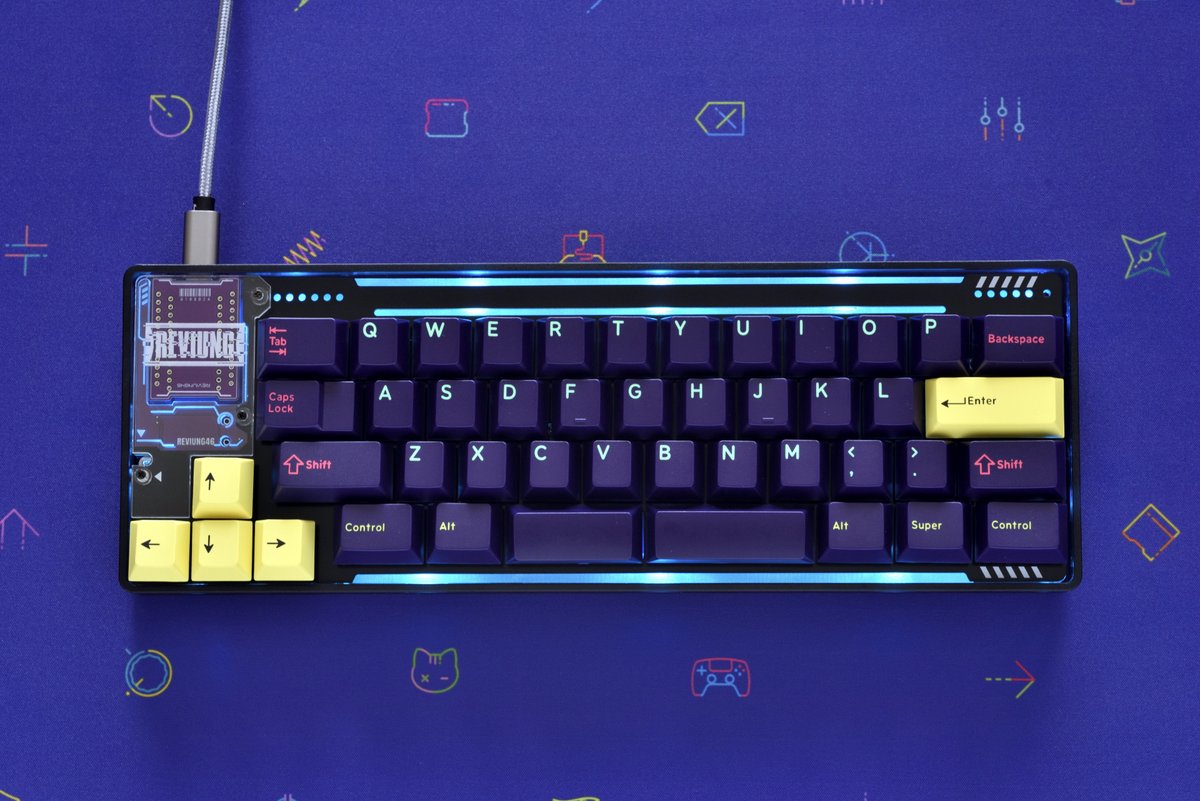 GTIPS_SH's tweet photo. REVIUNG46
  + ミドルアクリルプレート・MCUカバー
  + GH60(Poker)互換 プラスチックケース
ケースは↓これです。
https://t.co/MkuTFVMaoM 

#talpKeyboard
#自作キーボード https://t.co/7y2Z7ieTou