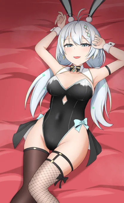#SiroArtバニー衣装可愛いやったー! 