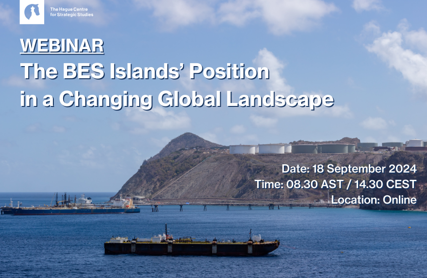 What are the challenges and opportunities of the BES islands in priority areas like connectivity, climate change, food security and economic diversification?

Join HCSS and Special Envoy <a href="/ERijna/">Edison Rijna</a> for an online seminar on September 18.

Register here: bit.ly/HCSS_BES_Islan…