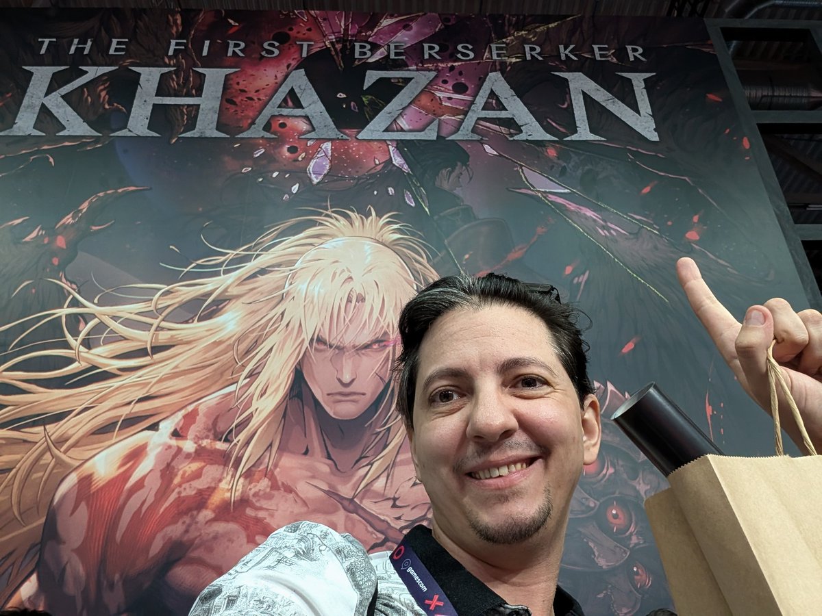 RainbowNerdGuy (@purpl3_rag3) on Twitter photo I'm at #gamescom before the masses errupt and will <a href="/PlayKhazan/">The First Berserker: Khazan</a> now. Not much time to play games because +m e e t I n g s+ BUT the trailer for this one looked interesting at yesterday's ONL so onwards! #PlayFirstBerserkerKhazan #Khazan I'm at #gamescom before the masses errupt and will <a href="/PlayKhazan/">The First Berserker: Khazan</a> now. Not much time to play games because +m e e t I n g s+ BUT the trailer for this one looked interesting at yesterday's ONL so onwards! #PlayFirstBerserkerKhazan #Khazan