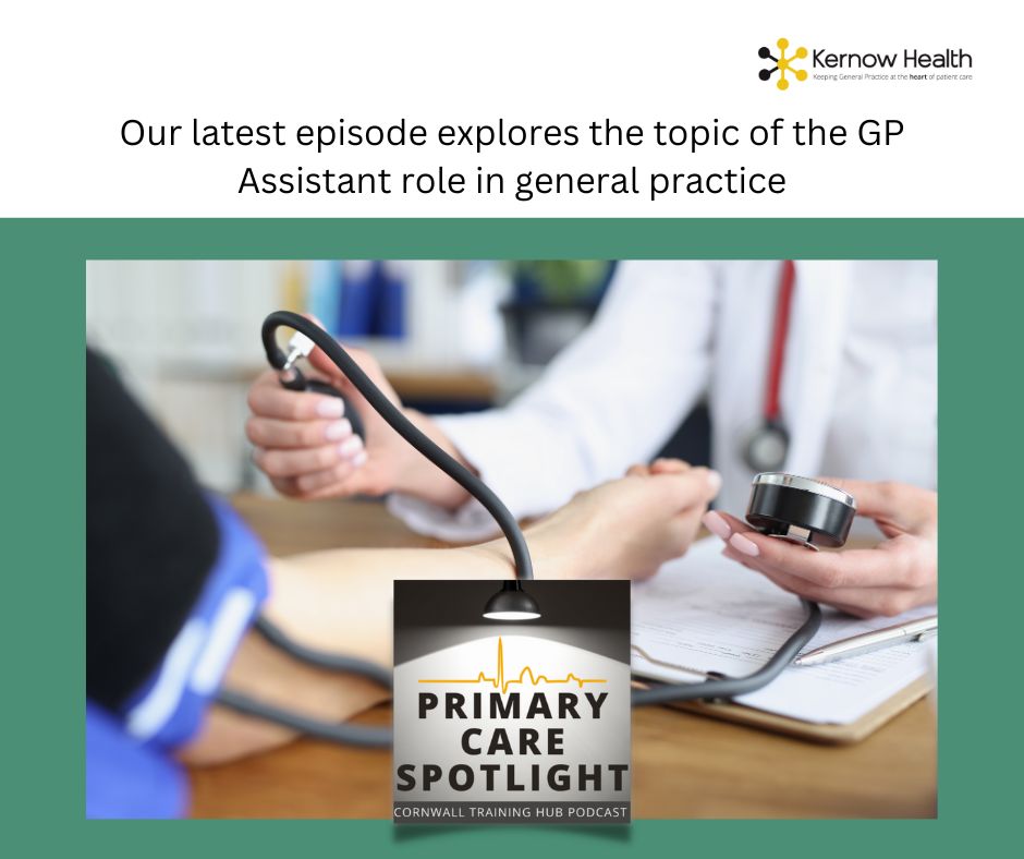 In the latest episode of our podcast, Emma talks to our guests about the role of GP assistants, the benefits of this new role, and how it can support clinicians and the practice, and explores potential progression opportunities. Hear the full episode here: buzzsprout.com/1893667/155681…