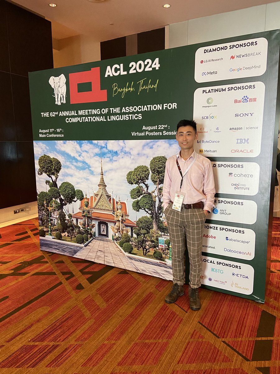 LArrowlong's tweet image. It was a great pleasure to attend #ACL2024 @ Bangkok, and present our work, *Generation and Evaluation of Synthetic Endoscopy Free-Text Reports with Differential Privacy* (aclanthology.org/2024.bionlp-1.…) @ #BioNLP workshop