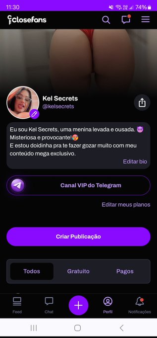 Watch Kel Secrets's leaked NSFW photo on TwXstars