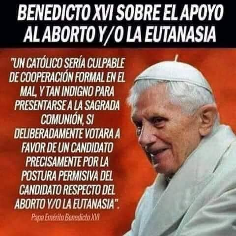 Sin_Componenda's tweet photo. CONTUNDENTES PALABRAS DEL PAPA EMÉRITO BENEDICTO XVI https://t.co/1c4x4dPh80
