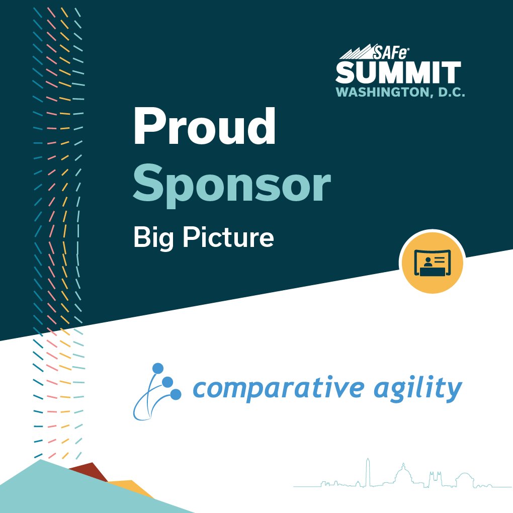CompAgility's tweet photo. We're thrilled to announce that we are sponsoring the upcoming SAFe Summit organized by @scaledagile in Washington, D.C.

To learn more about the Summit and what to expect, visit: https://t.co/gU7pWyWyhO

#SAFeSummit #sponsor #continuousimprovement https://t.co/JElrPdEFkX