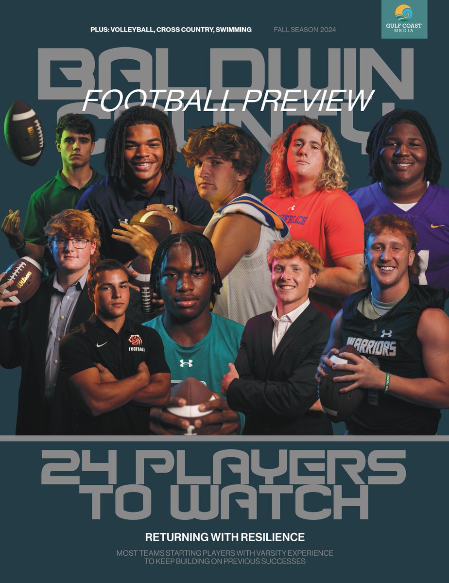 ON NEWSSTANDS TODAY 🏈🏐🏃🏊
Our annual Baldwin County Fall Sports Preview magazine is coming around and can be found in your local Wednesday paper! It has everything you need to know to prepare for another star-studded season on the field, court, course and pool! #ALHSSports