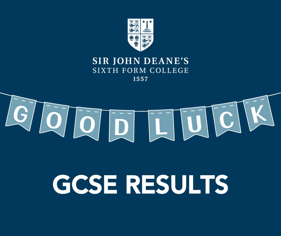Wishing the best of luck to all those collecting their GCSE results tomorrow! New students, please don't forget to send your results by 1pm. Full details have been sent out via email and can be found on our website. We can't wait to hear the news of your success!