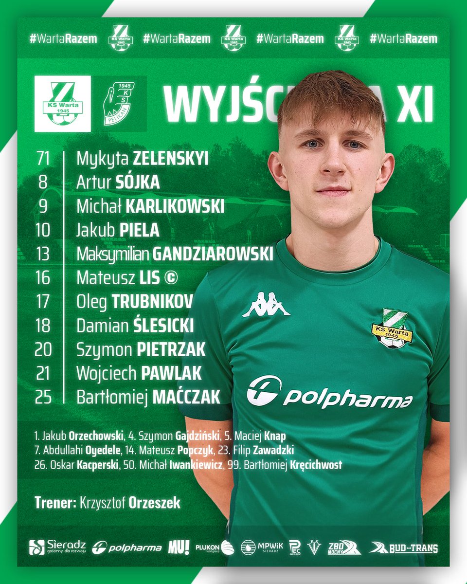 Tak zagramy z Pelikanem! 💪

💻 Relacja tekstowa:
wartasieradz.com/warta-pelikan-…