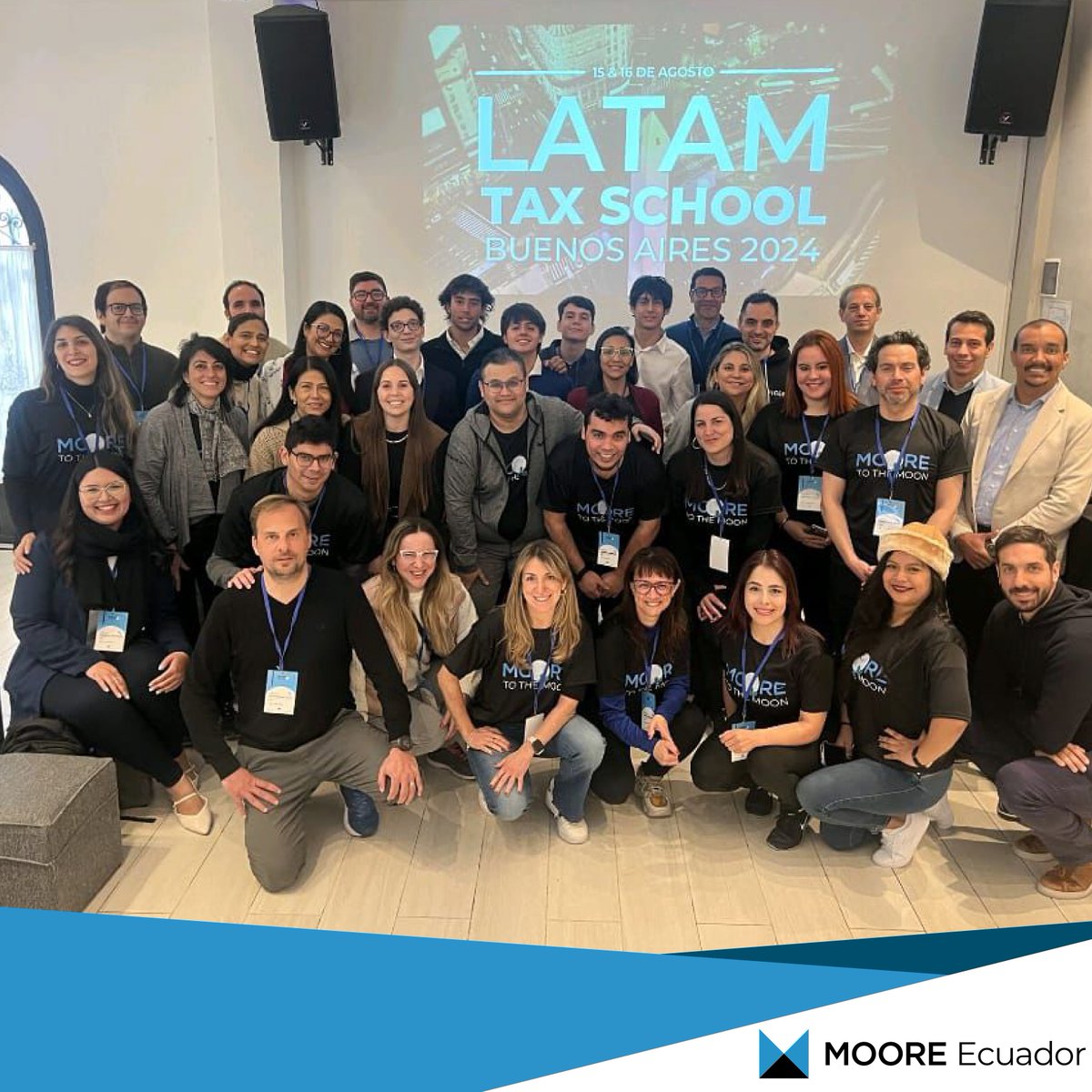MooreEcuador's tweet photo. MOORE LATAM TAX SCHOOL 2024 

Moore Ecuador estuvo en la primera edición del MOORE TAX SCHOOL en Buenos Aires 🇦🇷. Jaffeth Molina representó a nuestro equipo, explorando nuevas tendencias fiscales y fortaleciendo redes. ¡Gracias a todos por un evento exitoso! 🌎💼

@MooreLatam https://t.co/puiBypvymX
