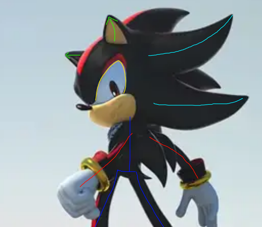 <a href="/MrLag525/">Mr Lag</a> It's also not just the pupils shrinking that makes the expression. It's his ears perking up, his brows are curving rather being angular, his arms are more rigid, he's a bit doubled over, and his quills fell down quite a bit. That's not even going into the obvious mouth.