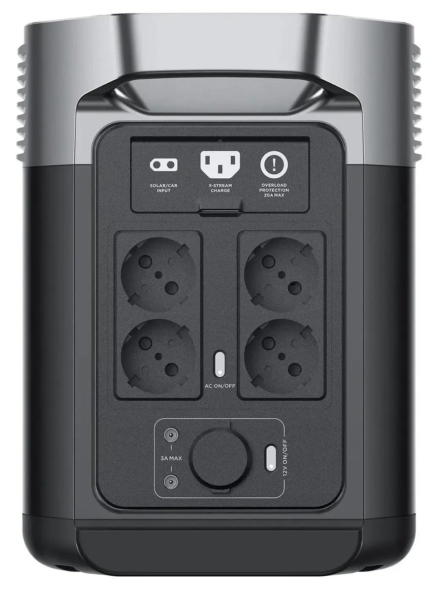 vrstorecomua's tweet image. Зарядна станцiя #EcoFlow DELTA 2 EU з ємностю 1024 Вт/г за 40290 грн протягом кількох годин може живити понад 90% вашої побутової техніки: мікрохвильову піч, холодильник, кавоварку, гаджети та багато іншого. Підключайте до 13 пристроїв одночасно
#розпродаж
vr-store.com.ua/ua/zariadnaia-…