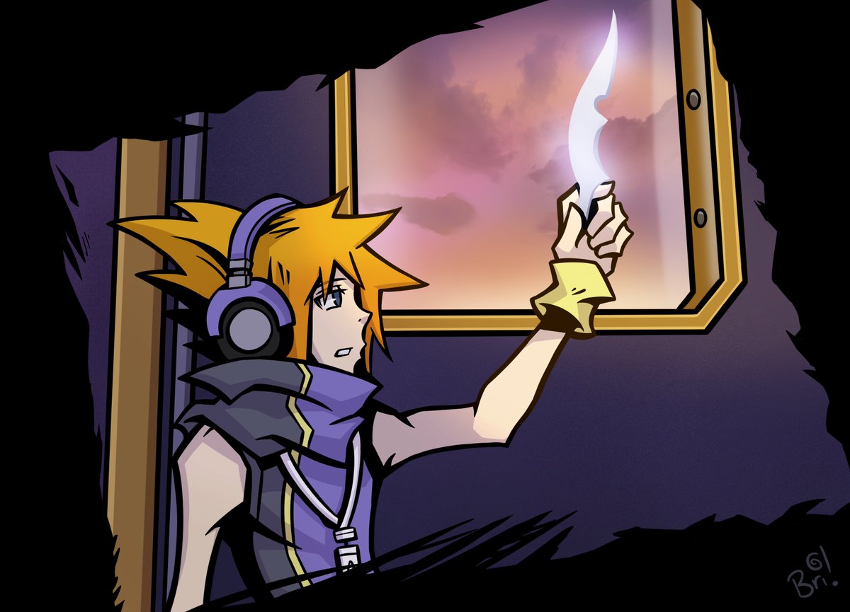 "You know...I'm sad."
#twewy #kingdomhearts