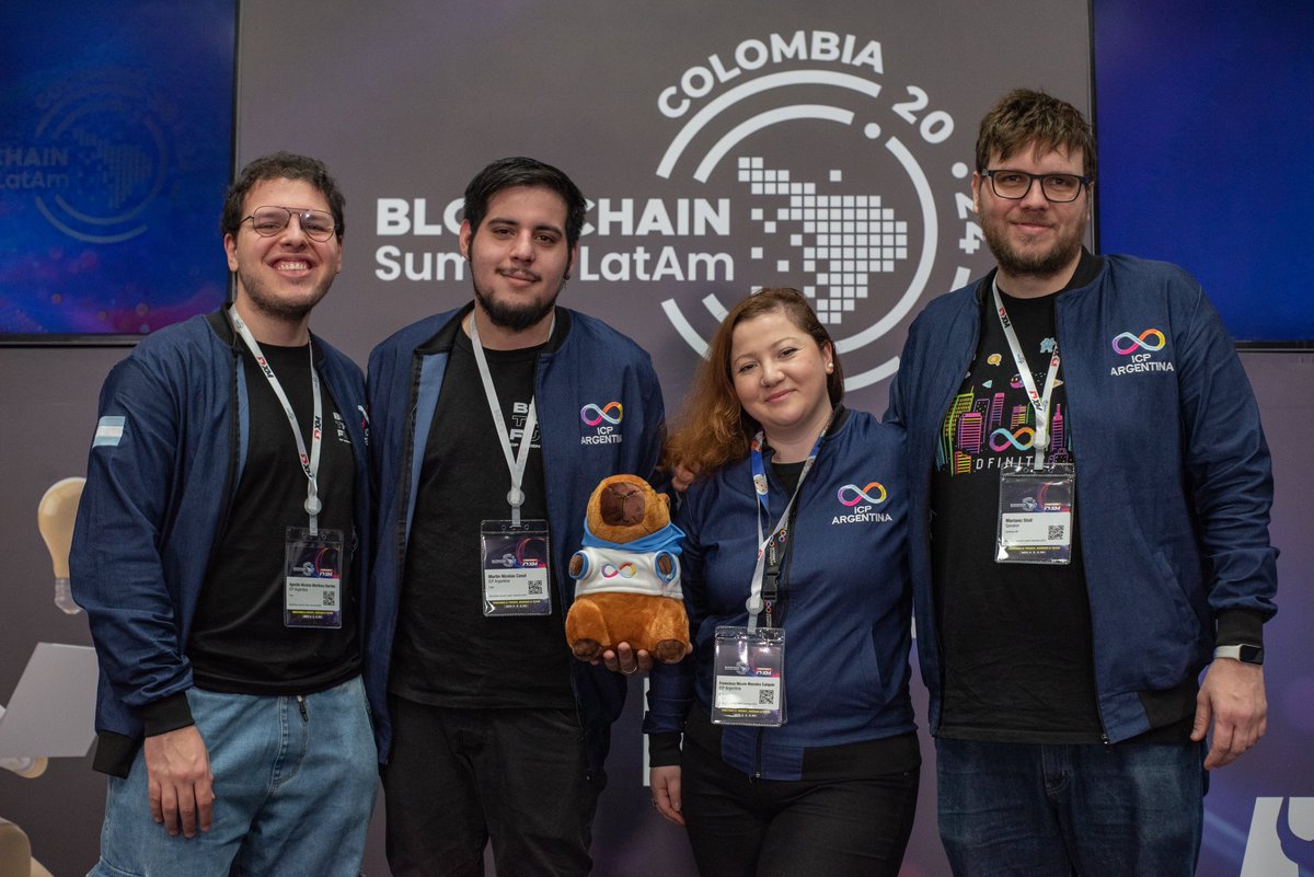 ¡ICP Argentina dio un gran paso en <a href="/BlockSummitLA/">Blockchain Summit Latam</a> ! 🔥En el Business Day, en su inauguración de este año compartimos OLYMPUS⛓️para toda Latinoamérica 🌎, la primera plataforma on-chain de aceleración #Web3. Conectando a fundadores, inversores, mentores y talentos de distintos