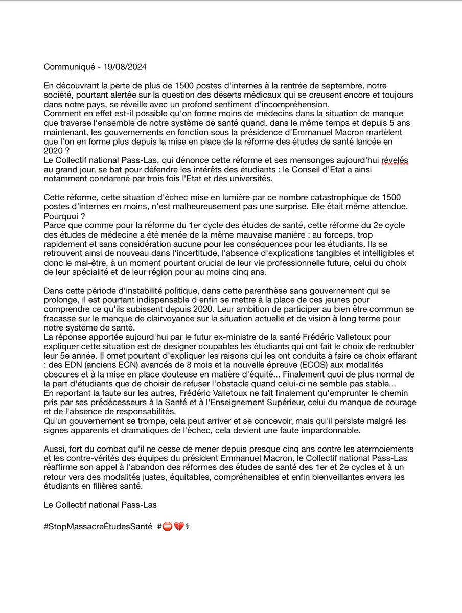 #desertificationmedicale
 <a href="/Senat/">Sénat</a> <a href="/AssembleeNat/">Assemblée nationale</a> <a href="/Maires_Ruraux/">AMRF</a> 
<a href="/UnivDeserts/">Université des Déserts Médicaux et Numériques</a>