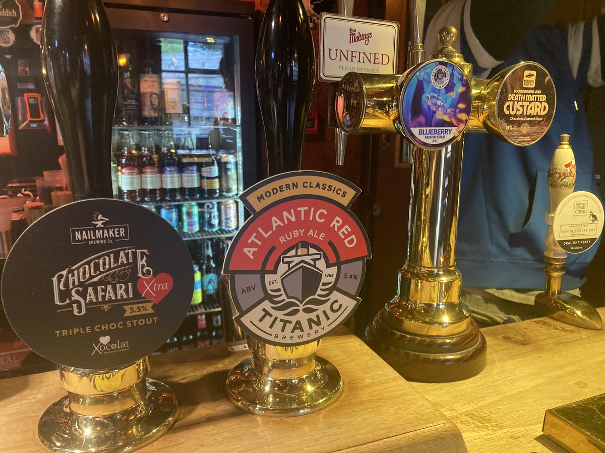 Smashing pints as always <a href="/maltingsyork/">Shaun Collinge</a> <a href="/Harveys1790/">Harvey's Brewery</a> <a href="/HalfMoonBrewer/">Half Moon Brewery</a> <a href="/RoostersBrewCo/">Rooster's Brewing Co</a> <a href="/thornbridge/">Thornbridge Brewery</a> <a href="/NailmakerBrewCo/">Nailmaker Brewing Co</a> <a href="/TitanicBrewers/">Titanic Brewery</a> <a href="/TurningPointbco/">Turning Point Brew Co</a>  <a href="/littlemonbrew/">Little Monster Brewery</a> 🍺🍺 <a href="/RoamingRidings/">Roaming the Ridings - A Yorkshire Pub Guide</a> <a href="/YorkCAMRA/">York CAMRA</a>