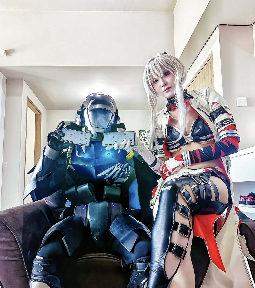 Adelheid_ExT's tweet photo. Just pulled myself an Alpha CW while my CW was already an SSS+, didn’t expect it will popped up out of my screen tho 👁️👄👁️❗️

Cr @_cyberry_ as an Alpha CW

#战双帕弥什
#パニグレアート
#punishinggrayraven https://t.co/1g1bwD8Eas
