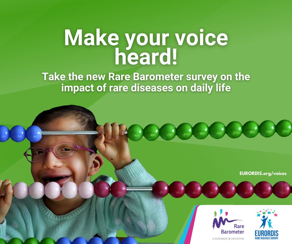 Canadian Rare Disease Network (CRDN) (@canadianrdn) on Twitter photo 💬Quel est l'impact de votre maladie rare sur votre vie quotidienne ?
Parlez-en à <a href="/eurordis/">EURORDIS-Rare Diseases Europe</a> dans le nouveau sondage du #RareBarometer! Enquête disponible ici en 25 langues et qui prendra environ 20 minutes à remplir : 👉tiny.cc/RB_DailyLife.
#MaladiesRares #BaromètreRare 💬Quel est l'impact de votre maladie rare sur votre vie quotidienne ?
Parlez-en à <a href="/eurordis/">EURORDIS-Rare Diseases Europe</a> dans le nouveau sondage du #RareBarometer! Enquête disponible ici en 25 langues et qui prendra environ 20 minutes à remplir : 👉tiny.cc/RB_DailyLife.
#MaladiesRares #BaromètreRare