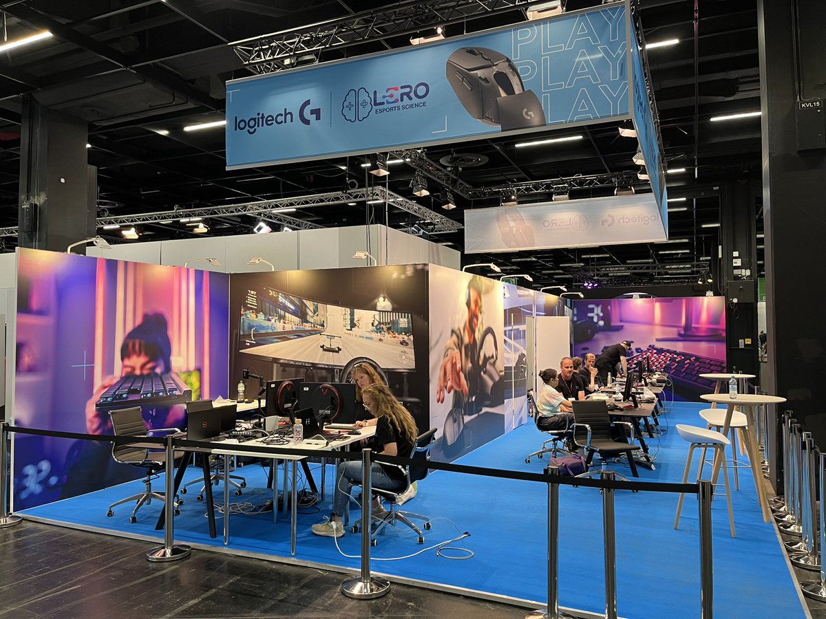Esports Science Research Lab (@esportssrl) on Twitter photo We’re off and running with <a href="/LogitechG/">Logitech G</a> <a href="/LogitechGesport/">Logitech G esports</a> testing all things #esports #gaming #science <a href="/gamescom/">gamescom</a> this year. Come test your skills all week and be a part of groundbreaking research! <a href="/LeroCentre/">Lero</a> <a href="/Dr_MarkCampbell/">Mark Campbell</a> <a href="/AToth_88/">Adam Toth, PhD</a> <a href="/UL/">University Of Limerick</a> We’re off and running with <a href="/LogitechG/">Logitech G</a> <a href="/LogitechGesport/">Logitech G esports</a> testing all things #esports #gaming #science <a href="/gamescom/">gamescom</a> this year. Come test your skills all week and be a part of groundbreaking research! <a href="/LeroCentre/">Lero</a> <a href="/Dr_MarkCampbell/">Mark Campbell</a> <a href="/AToth_88/">Adam Toth, PhD</a> <a href="/UL/">University Of Limerick</a>