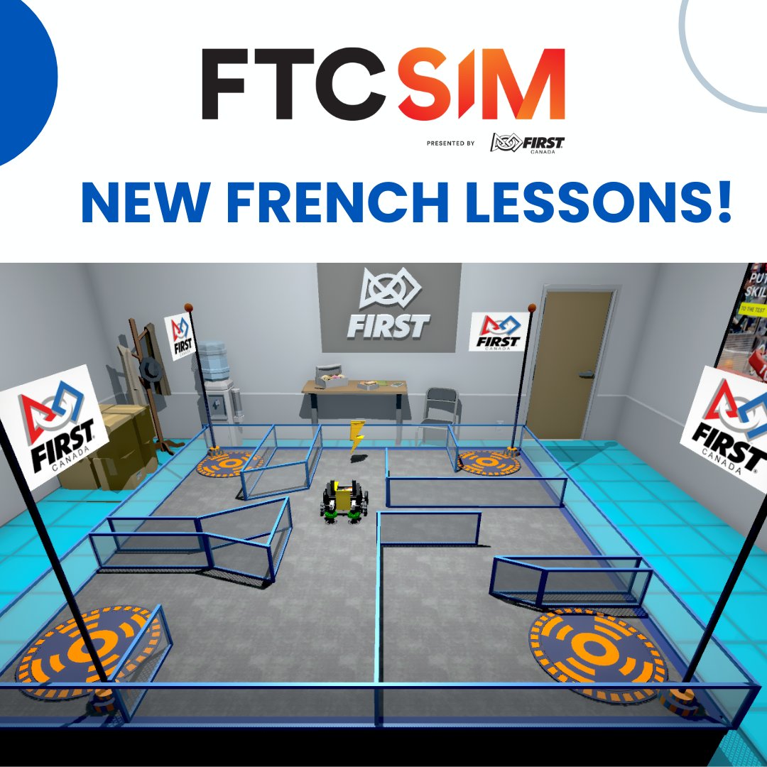 LOGICSAcademy's tweet photo. Exciting news! 🇫🇷✨ French lessons are now available on our FTC Sim Curriculum Bundle.
Dive in and start learning today: https://t.co/zSHDrynIe4
#LearnFrench #Education #NewLessons #LogicsAcademy @CANFIRST https://t.co/tLvhzF3uDr