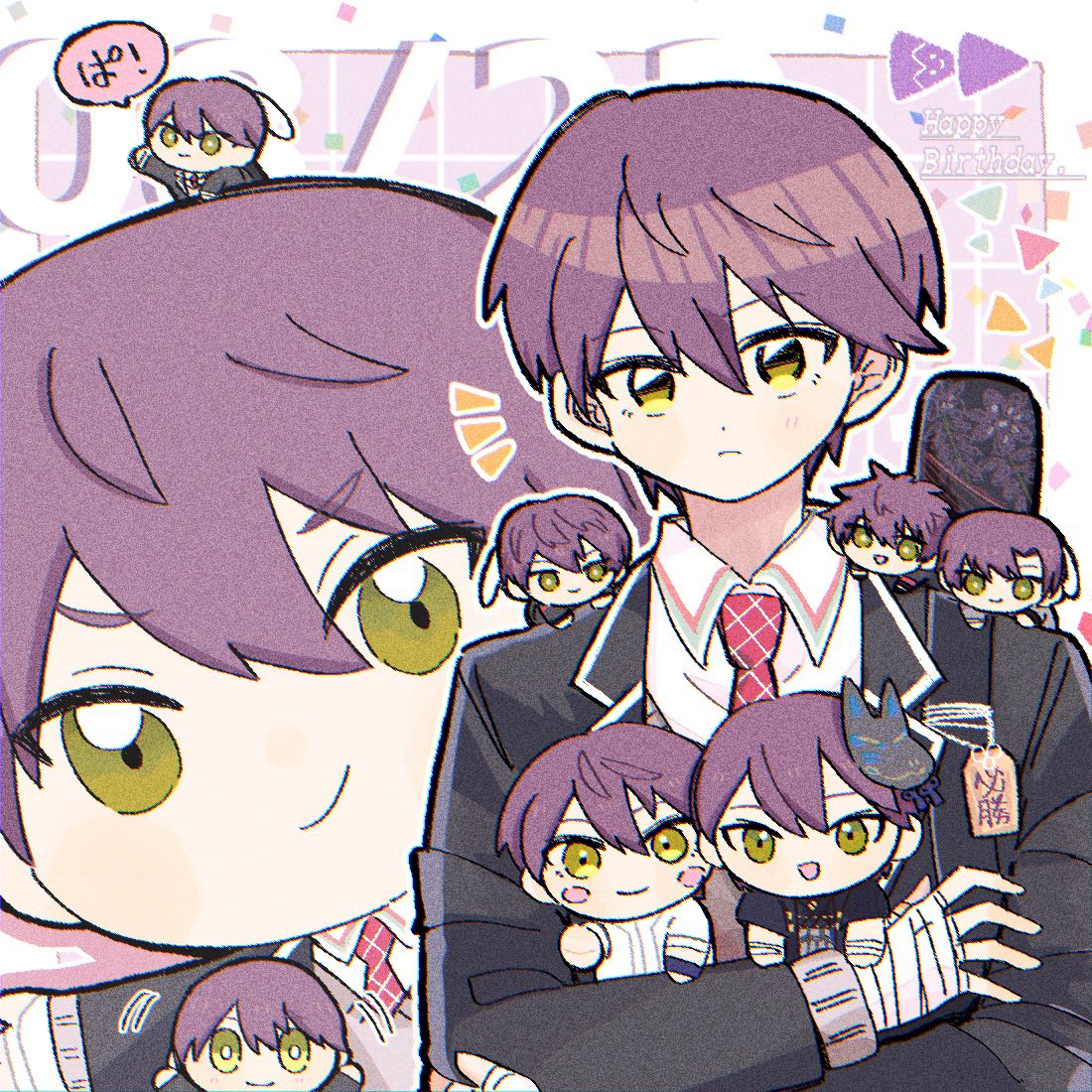 #金剛力也像
#剣持刀也のお誕生日会 #剣持刀也誕生祭2024

お誕生日おめでとう🥳🎉🎂