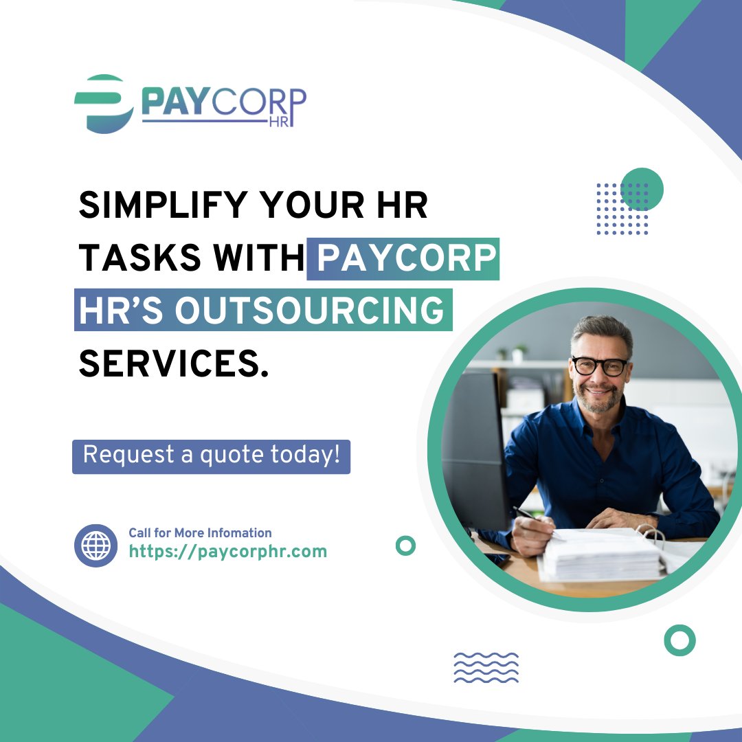 Paycorphr's tweet photo. Simplify HR with Paycorp HR! 🌟 Our tailored outsourcing services boost efficiency and ensure compliance. Focus on growth—let us handle the rest.

Request a quote today: https://t.co/HJ62DhEuFb  
📞 +1 904-206-7105

#HROutsourcing #BusinessGrowth #EfficientHR #PaycorpHR https://t.co/VoKFd53Jku